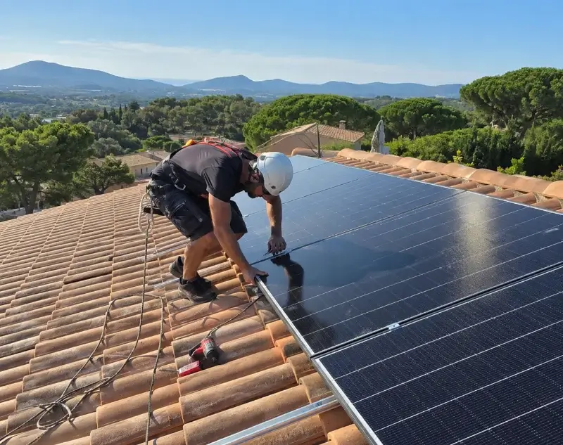 Installateur panneaux solaires Montanay — pose photovoltaïque sur toiture
