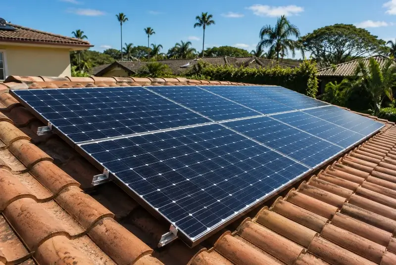 Installation de panneaux solaires à Montanay
